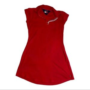 Red Vintage Tommy Hilfiger dress size L